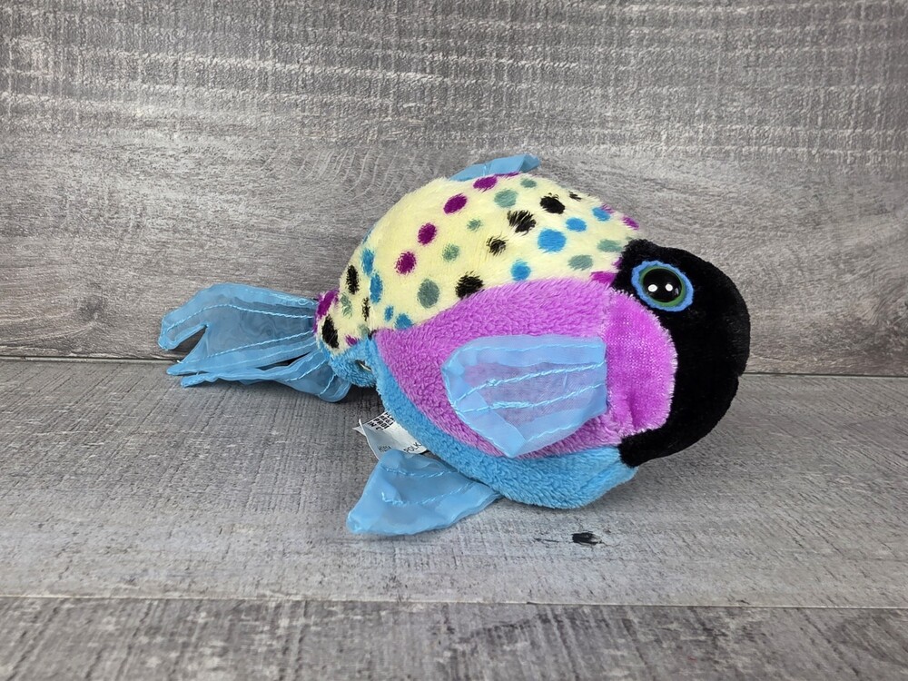 Ganz Webkinz Lil Kinz 8" Polka Back Fish HS524 Plush Toy Stuffed Animal b222